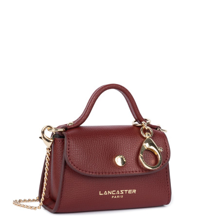 Lancaster Sierra Mini Sac Porte-monnaie Cuir 138-010 Bordeaux cote