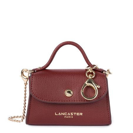 Lancaster Sierra Mini Leather Coin Purse Bag 138-010 Bordeaux