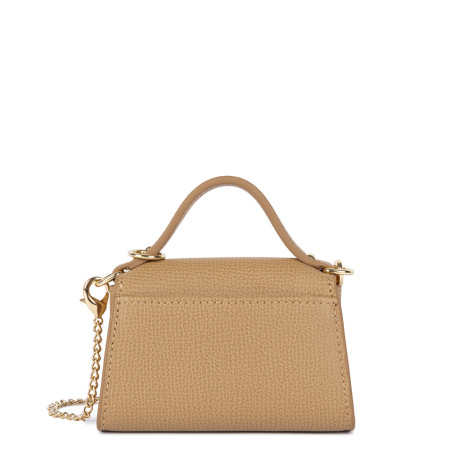 Lancaster Sierra Mini Leather Coin Purse Bag 138-010 Sand