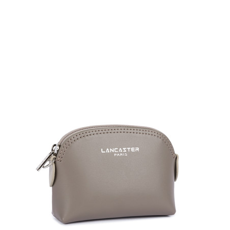 Lancaster Smooth Porte Monnaie 137-01 Taupe Galet cote