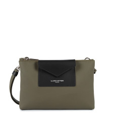 Lancaster Storm KBA Crossbody Pouch Double Compartments 516-70 Khaki