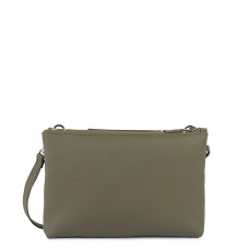 Lancaster Storm KBA Crossbody Pouch Double Compartments 516-70 Khaki