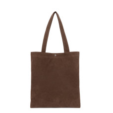 Lancaster Suede KBA Tote Bag 518-061 Brown