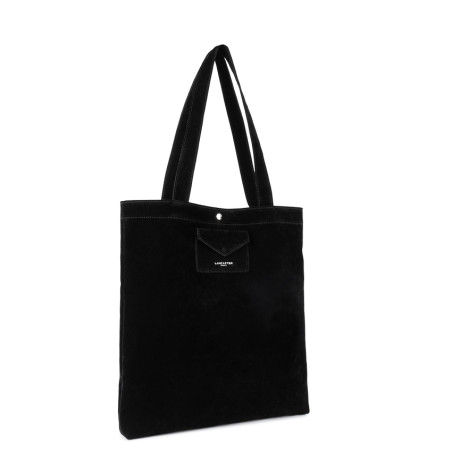 Lancaster Suedine KBA Tote Bag Noir cote