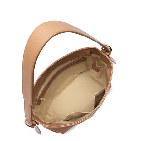 Lancaster Dune Bucket Bag 529-92 Camel