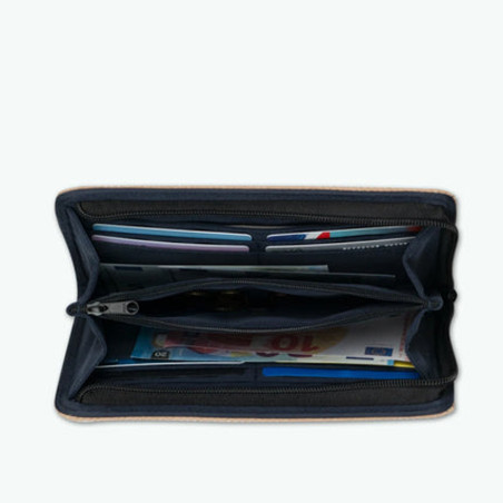 Cabaïa Wallet Large Grand Portefeuille et Compagnon Luxor
