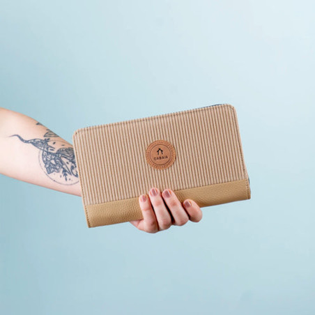 Cabaïa Wallet Large Grand Portefeuille et Compagnon Luxor