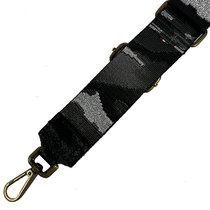 Farfouillette Shoulder Strap AH25 Black Camouflage