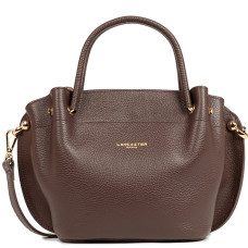 Lancaster Foulonne Double Sac A Main Louisa 470-18 Marron In Champagne