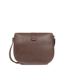 Lancaster Top Double Shoulder Bag with Flap 470-61 Brown In On Pale