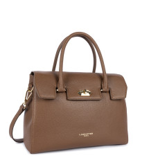Lancaster Milano Handbag Tote 547-56 Chestnut
