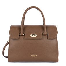 Lancaster Milano Handbag Tote 547-56 Chestnut