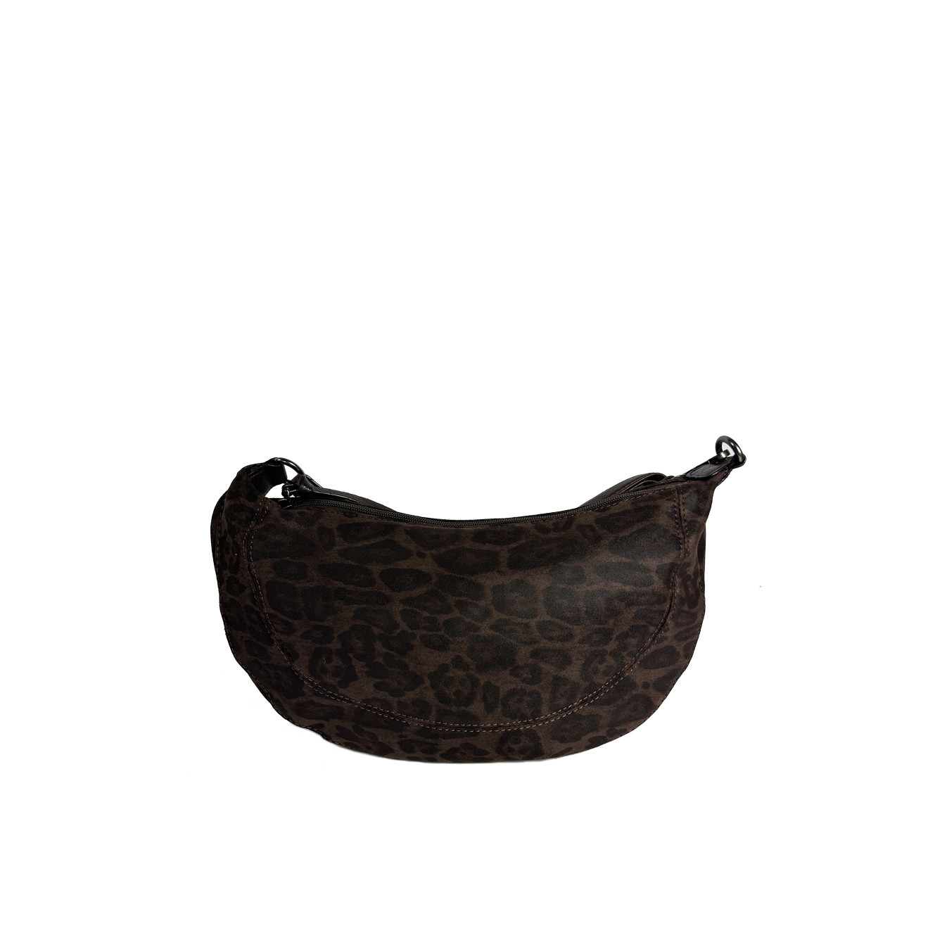 Leopard Print Banana Bag Farfouillette Coffee