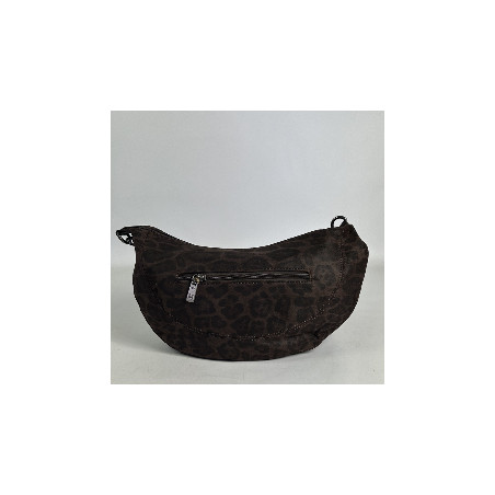 Leopard Print Banana Bag Farfouillette Coffee