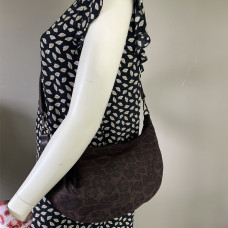 Leopard Print Banana Bag Farfouillette Coffee