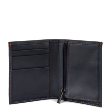Lancaster Soft Vintage Men's Wallet 120-34 Dark Blue Camel