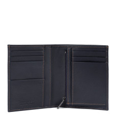 Lancaster Soft Vintage Men's Wallet 120-35 Dark Blue Camel