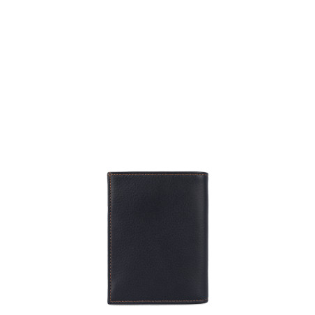 Lancaster Soft Vintage Men's Wallet 120-35 Dark Blue Camel