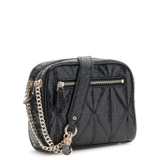 Guess Aldina Mini Shoulder Bag Logos 4G Black