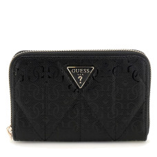 Guess Aldina Portefeuille Zippé Black