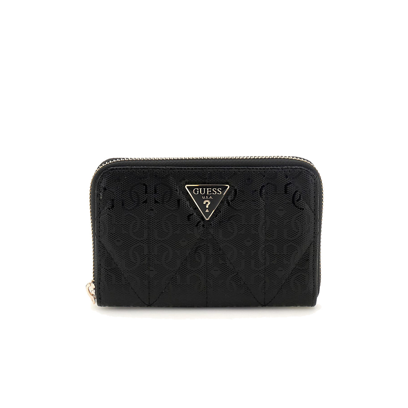 Guess Aldina Zip Wallet Black