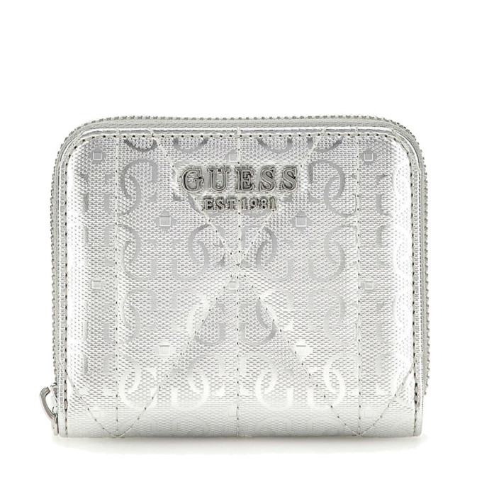 Guess Aldina Mini Portefeuille Silver
