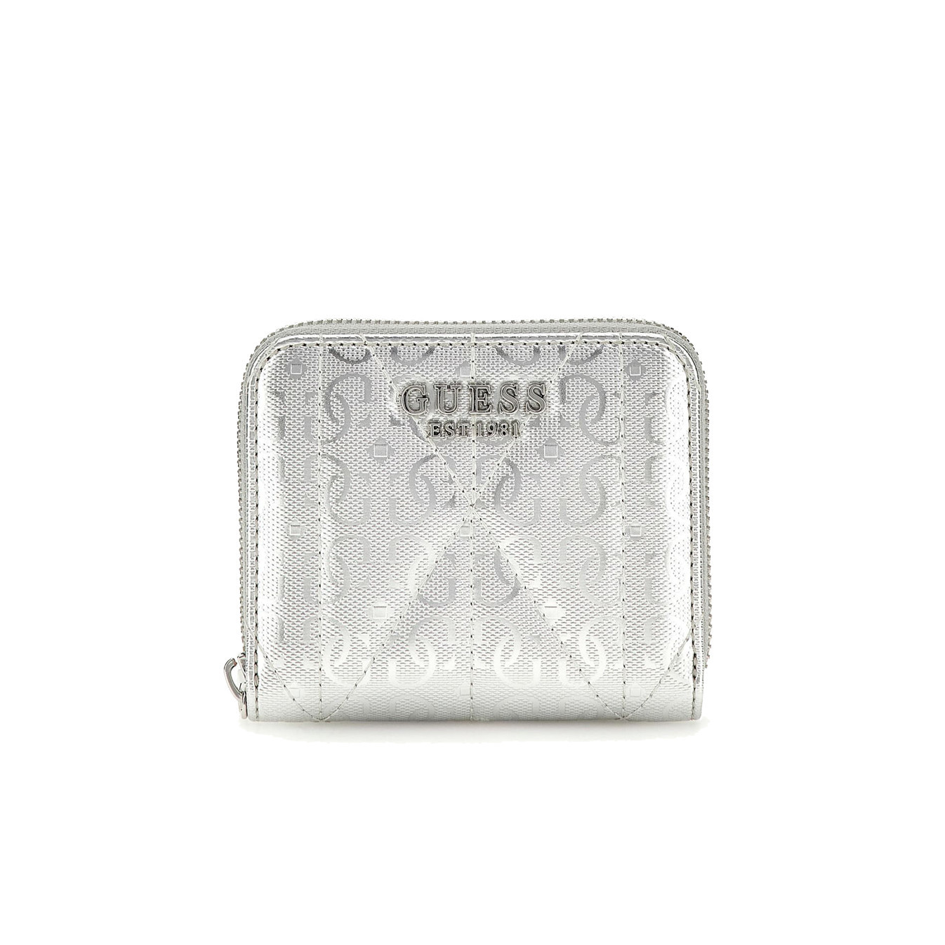 Guess Aldina Mini Wallet Silver