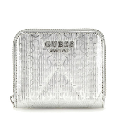 Guess Aldina Mini Wallet Silver