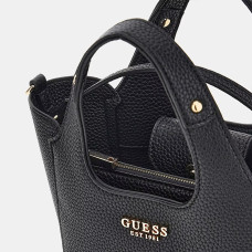 Guess Calista Mini Handbag With Pouch Black