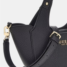 Guess Calista Mini Sac A Main Avec Pochette Black details