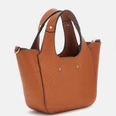 Guess Calista Mini Handbag With Pouch Caramel