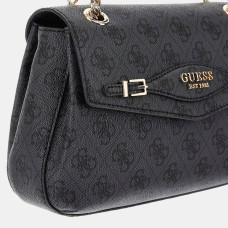 Guess Katya Shoulder Bag Coal Logo
