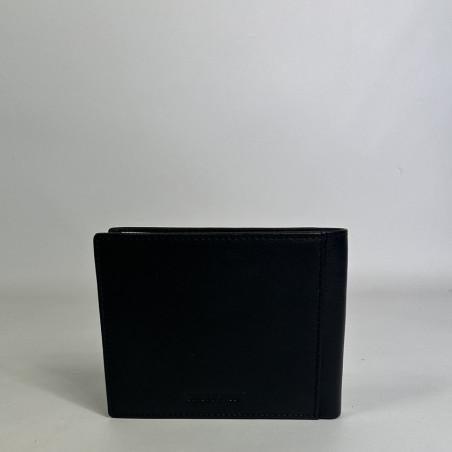Serge Blanco Baltimore 3-Compartment Wallet BAL21044 Black