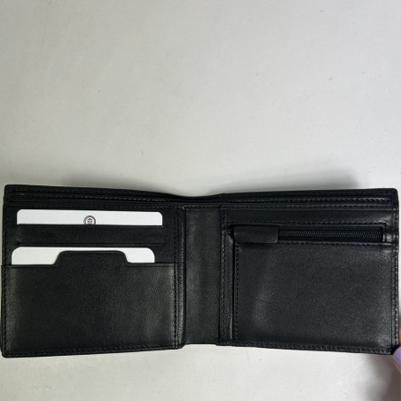 Serge Blanco Baltimore 3-Compartment Wallet BAL21044 Black