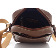 Serge Blanco Marfa Crossbody Bag MAR13010 Cognac