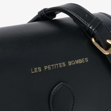 Les Petites Bombes Margery Crossbody Faux Cuir Noir Léopard