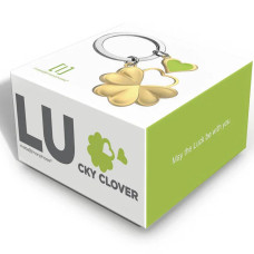 Metalmorphose Keychain Four-Leaf Clover