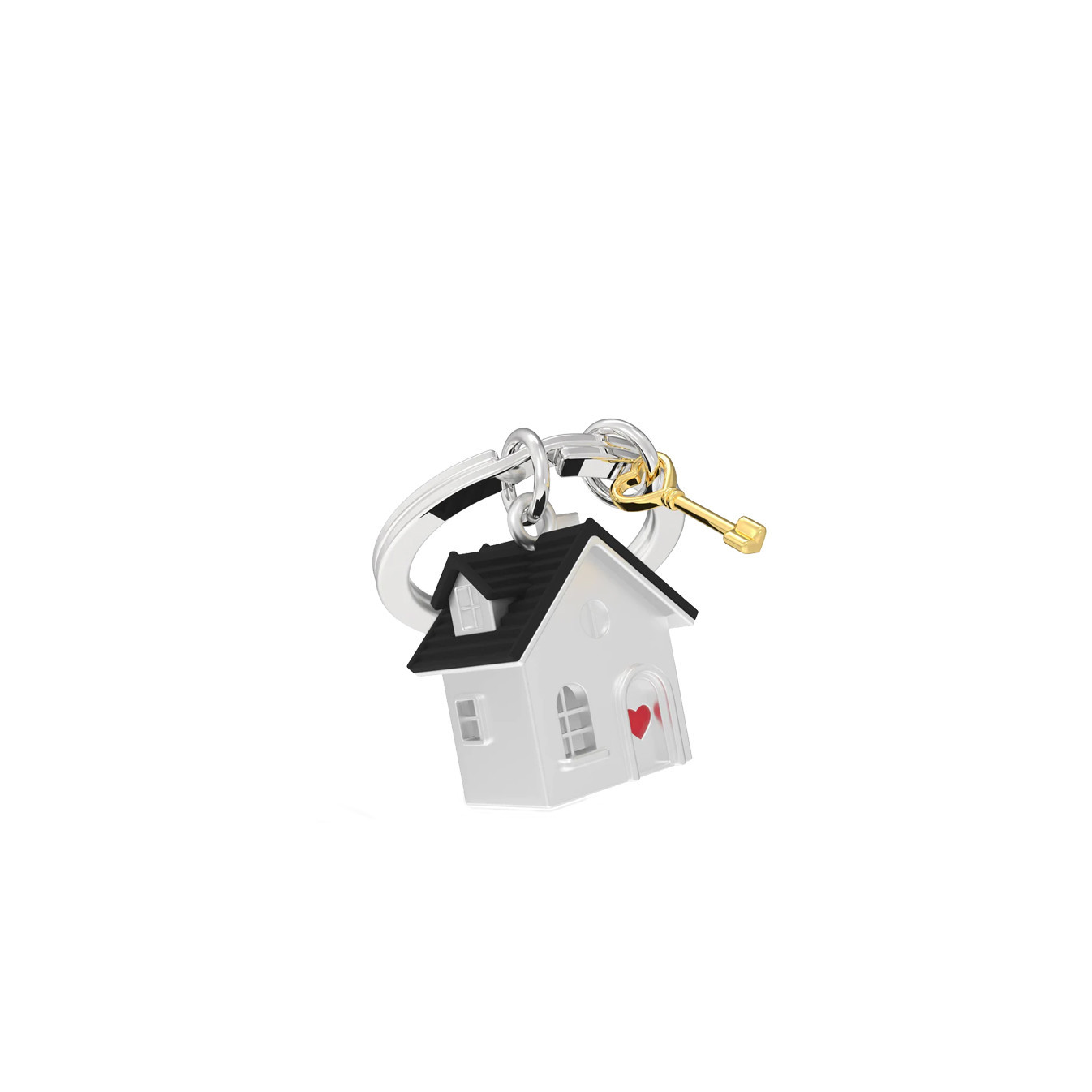 Metalmorphose Keychain Happy Home