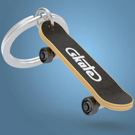 Metalmorphose Skateboard Keychain