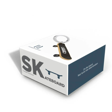 Metalmorphose Skateboard Keychain