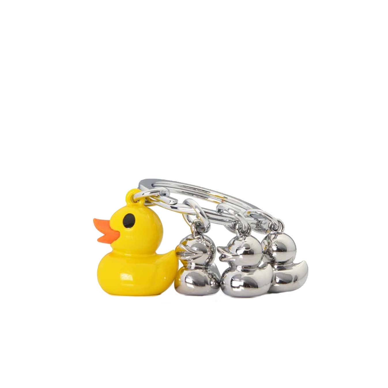 Metalmorphose Keychain Duck and His 3 Little Ones