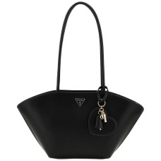 Guess Bolena Shoulder Bag Saffiano Black