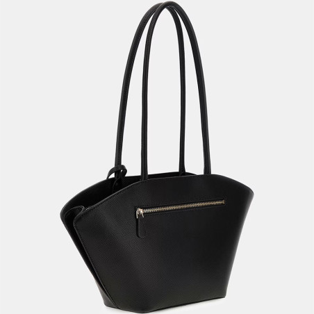 Guess Bolena Shoulder Bag Saffiano Black