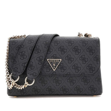 Guess Eco Erica Trolley Bag Logo 4g Coal Logo
