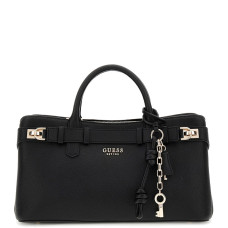 Guess Gregoria Sac A Main Baguette Grainé Black