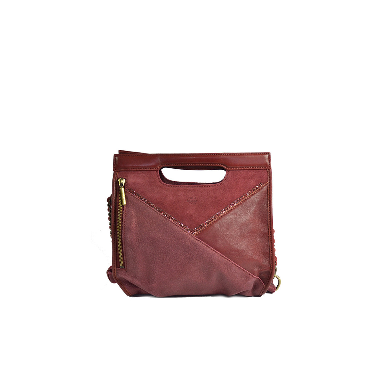 Mila Louise Rym Handbag and Shoulder Strap Red