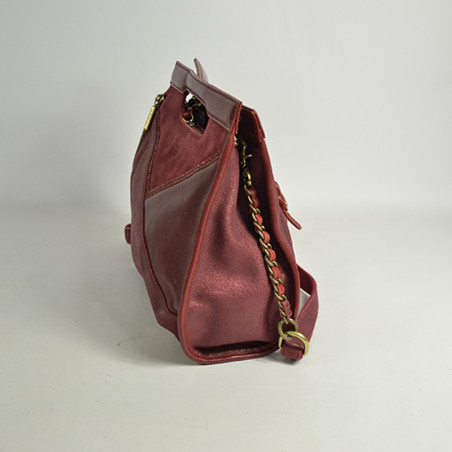 Mila Louise Rym Handbag and Shoulder Strap Red