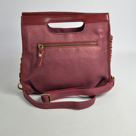 Mila Louise Rym Handbag and Shoulder Strap Red