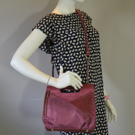 Mila Louise Rym Handbag and Shoulder Strap Red