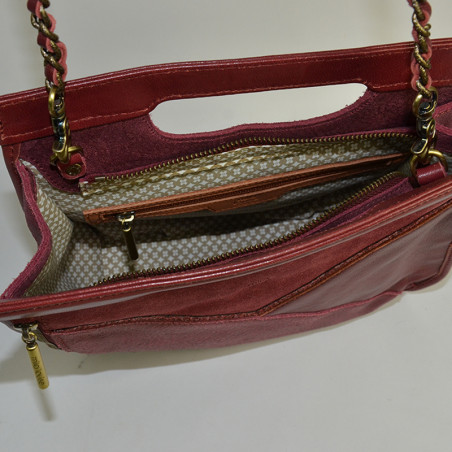 Mila Louise Rym Handbag and Shoulder Strap Red
